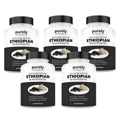 Purely Nutrient Ethiopian Black Seed Oil
