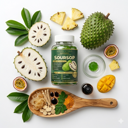 Soursop Gummies 20-in-1 | Gut, Detox & Immunity Support