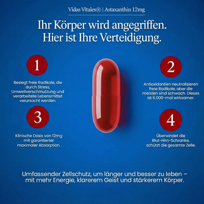 Astaxanthin - Fühlen Sie Sich Jünger Und Sehen Jünger Aus in 30 Tagen Oder Geld Zurück.