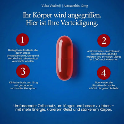 Astaxanthin - Fühlen Sie Sich Jünger Und Sehen Jünger Aus in 30 Tagen Oder Geld Zurück.