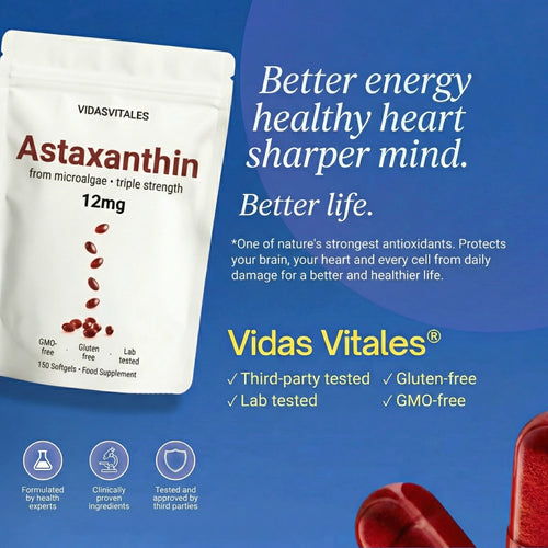 Astaxanthin (12mg) 120 Capsules