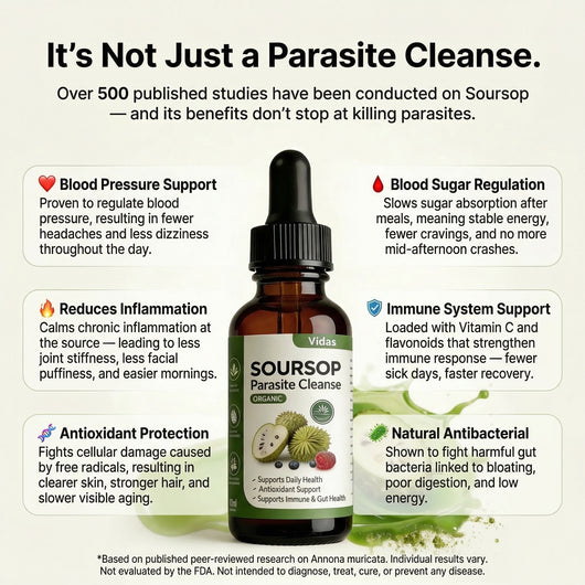 Vidas Soursop Parasite Cleanse